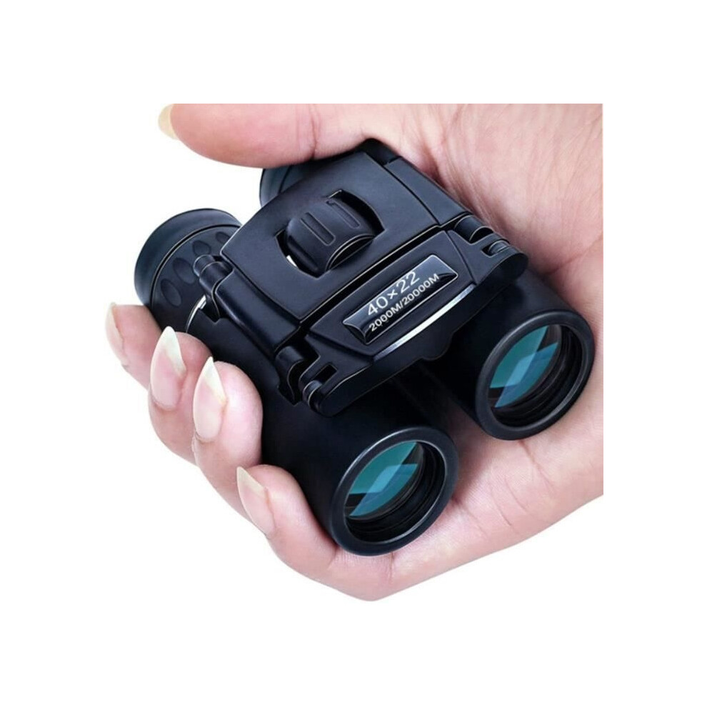 Powerful Binoculars 40X22 Hd 2000M Long Range Telescope Small Sports Temples Foldable Telescope Hunting Optics 9314269510035