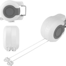 13m Retractable Clothesline Outdoor Clothes Dryer 2 Ropes for Balcony