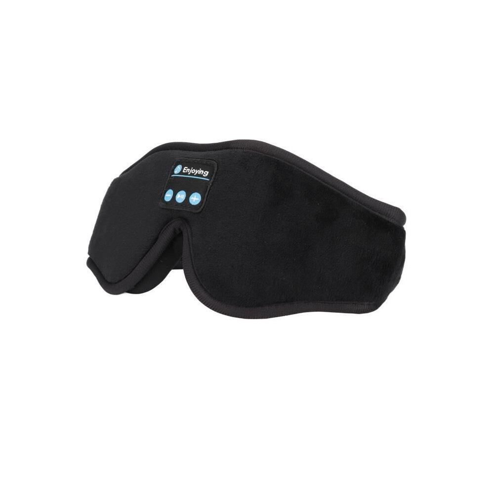 Aihontai Salutuya Wireless Sleep Headphones Bluetooth Sleep Earphones Wireless Stereo Music Eye Mask Glasses