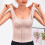Women's corset - button-shape-abdominoplasty - beige 3