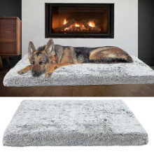 L -washable Memory Foam Pet Beds Removable Cover Waterproof Mattress Dog Bed
