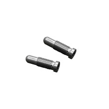 2Pcs Mountain Bike Handbrake For Screw-Silver