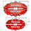 4pcs/set 3d Style Car Universal Disc Brake Caliper Covers Front & Rear Kits 4