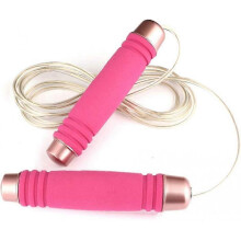 Weighted Jump Rope for Handle,Adjustable TPU Wire Rope with Bearing Comfortable Foam Handle Skipping Rope for Workout and Fitness Training for Men Wom