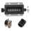 6 Digit Mechanical Counter,D94-S 0-999999 Resettable Mechanical Pulling Counter,Return to Zero Rotation Count and Cycle Count Reset Mode, 7