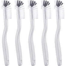 5 Piece Cleaning Dish Scrub Brush Kitchen Sink Bathroom Brushes, Household Pot Pan Dishwasher Edge Corners Grout Deep Cleaning Brush with Stiff Bristl