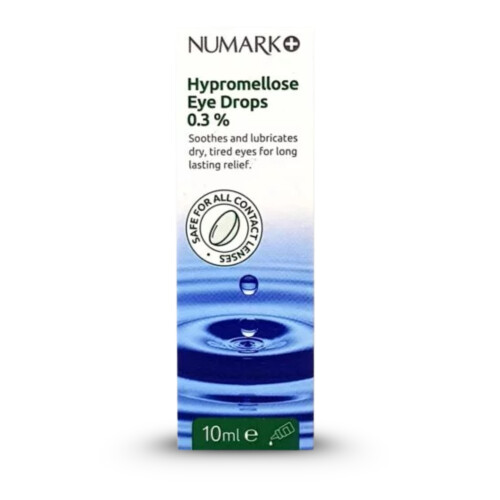 Numark Hypromellose Eye Drops Dry Eyes Relief and moisturising