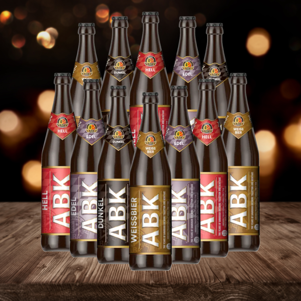 Beerhunter Abk German Beer Mixed Case 500Ml Bottles (12 Pack)