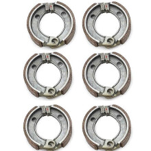 (Juego de 2) 2/4/6/8/10 piezas ZAPATAS DE FRENO DELANTERAS Y TRASERAS para HONDA NC NA 50 Express 1976-1980