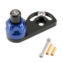 (Blue left L rear brake)Applicable Sanyang DRG158 Husky Cruising 150X/GT modified brake parking handbrake