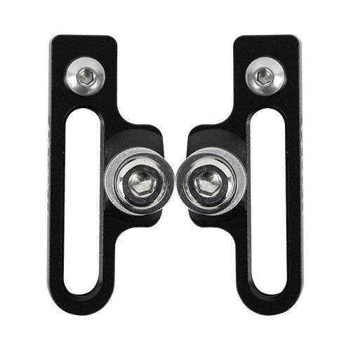 (Black)2Pcs Bike Brake Extendable Adapter Brake Caliper Adapter