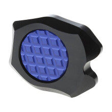 (Blue)Motorcycle Pedals Motorcycles Center Mount Foot Stand Extension Enlarger Pad