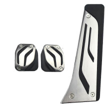 (MT)Auto Stainless Steel Car Styling Fuel Pedal Brake Pedals Clutch Pedal Cover for BMW X3 X4 X5 X6