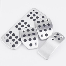 (MT)Gas Modified Pedal Pad Plate Compatible with Peugeot 207 301 307 208 2008 308 408 cc Compatible