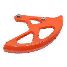 (Orange)Rear Brake Disc Guard Protector Compatible with Crf450r Crf450x Crf450rx Motorcycle Off Road