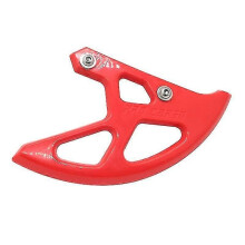 (Red)Rear Brake Disc Guard Protector Compatible with Crf450r Crf450x Crf450rx Motorcycle Off Road