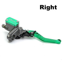 (Right Green)22mm Motorcycle Master Cylinder Lever Brake Hydraulic Clutch Pump Compatible with Honda