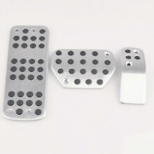 (AT)Gas Modified Pedal Pad Plate Compatible with Peugeot 207 301 307 208 2008 308 408 cc Compatible
