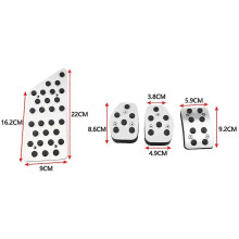 (MT with REST)Car Pedals for Peugeot 3008 2013-2019 508 2011-2018 for Citroen C5 2013-2019 C6 2017-2019