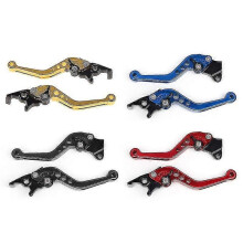 (BK)Motorcycle Long Brake Clutch Levers Compatible with Honda Grom Msx125 Vtx1300 Nc700 S/x