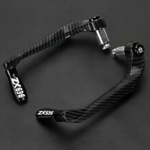 (Black-ZX636)Universal For KAWASAKI ZX636 ZX636R Ninja ZX 636 ABS Handlebar Grips Guard Brake Clutch