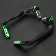 (Green-ZX636)Universal For KAWASAKI ZX636 ZX636R Ninja ZX 636 ABS Handlebar Grips Guard Brake Clutch