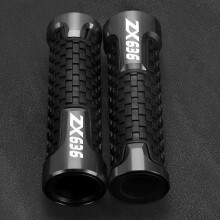 (Handlebar Gray)Universal For KAWASAKI ZX636 ZX636R Ninja ZX 636 ABS Handlebar Grips Guard Brake Clutch