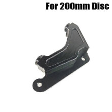 (B Bracket black)Motorcycle Brake Caliper 2 Piston Rpm 200mm Disc Floating Rotor 70mm Pitching Front