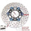 (Code 6mm)Motorcycle Brake Caliper 2 Piston Rpm 200mm Disc Floating Rotor 70mm Pitching Front Universal 3