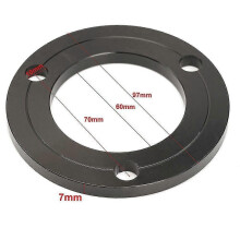 (Code 7mm)Motorcycle Brake Caliper 2 Piston Rpm 200mm Disc Floating Rotor 70mm Pitching Front Universal