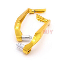 (Golden)Universal 7/8" 22mm Motorcycle Handlebar Brake Clutch Levers Protector Guard For Suzuki Gsxr1000
