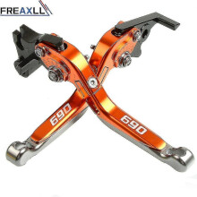 (GYOROR)For 690 690 Enduro R 690smc R Aluminum Motorbike Levers Motorcycle Brake Clutch Levers Foldable
