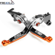 (ORBKSL)For 690 690 Enduro R 690smc R Aluminum Motorbike Levers Motorcycle Brake Clutch Levers Foldable
