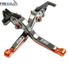 (ORGYGY)For 690 690 Enduro R 690smc R Aluminum Motorbike Levers Motorcycle Brake Clutch Levers Foldable