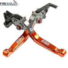 (ORORGY)For 690 690 Enduro R 690smc R Aluminum Motorbike Levers Motorcycle Brake Clutch Levers Foldable
