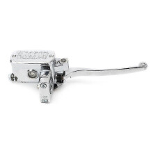 (Ă droite) Cylindre hydraulique de pompe d'embrayage de frein 25 mm universel pour moto