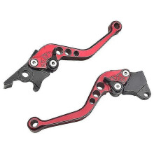 (red)Motorcycle Long&short Cnc Brake Clutch Lever For Suzuki Gsxr600 Gsxr750 Gsxr1000 Gsxr 600/750/1000