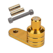 (Or) Accessoires moto Levier de frein Bouton de stationnement Interrupteur de verrouillage semi-automatique