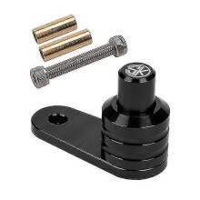 (Noir) Accessoires moto Levier de frein Bouton de stationnement Interrupteur de verrouillage semi-automatique