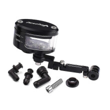 (Support de tasse noir) Réservoir de frein et d'embrayage de moto, cylindre de réservoir d'huile, tasse