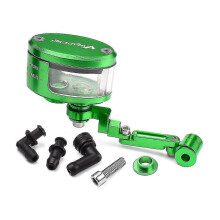 (Support de tasse verte) Réservoir de frein et d'embrayage de moto, cylindre de réservoir d'huile avec