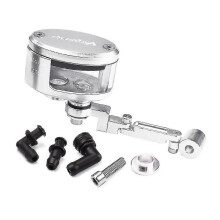 (Support de tasse argenté) Réservoir de frein et d'embrayage de moto, réservoir d'huile, tasse avec