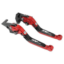 (Style 16) Leviers de frein et d'embrayage CNC pour moto, guidon pliable pour Suzuki Sv650 Sv 650 Sv650x