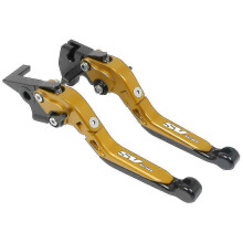 (Style 1) Leviers de frein et d'embrayage CNC pour moto, guidon pliable pour Suzuki Sv650 Sv 650 Sv650x