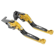 (Style 2) Leviers de frein et d'embrayage CNC pour moto, guidon pliable pour Suzuki Sv650 Sv 650 Sv650x