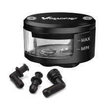 (Black Oil Cup)Motorbike Motorcycle Brake Clutch Tank Cylinder Oil Reservoir Cup With Bracket Accessories