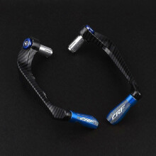 Poignées de guidon de moto CNC (bleues), protection des leviers de frein et d'embrayage pour Honda CRF50,