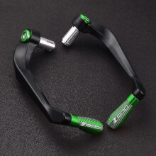 Poignées de guidon de moto (Vert-A) - Protection du levier de frein et d'embrayage pour Kawasaki Z800