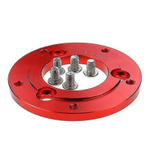 (une pièce rouge) Adaptateur de bride de joint de disque de frein de moto pour échange 220 mm-260 mm