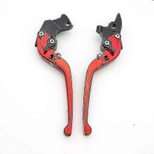 (red)For Yamaha Yzf R6 Yzfr6 2005-2016 3d Adjustable Motorcycle Folding Brake Clutch Levers Set Handle